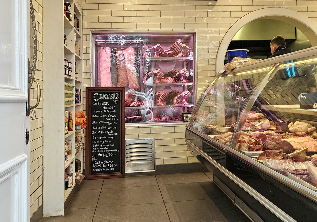 The butcher shop in Bamburgh