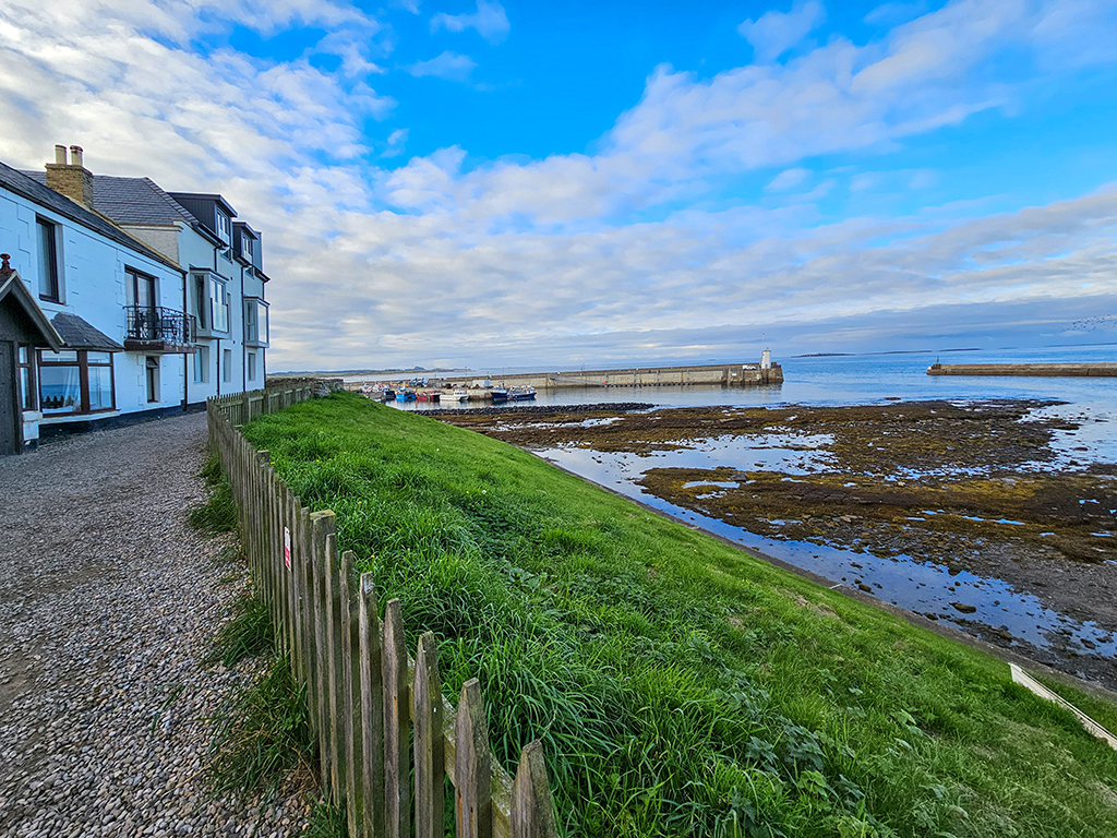 The harbour at Seahouses