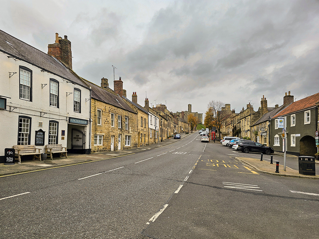 Warkworth village main street
