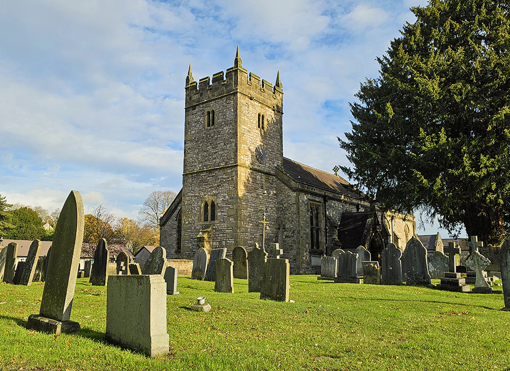 Ashford in the Water church