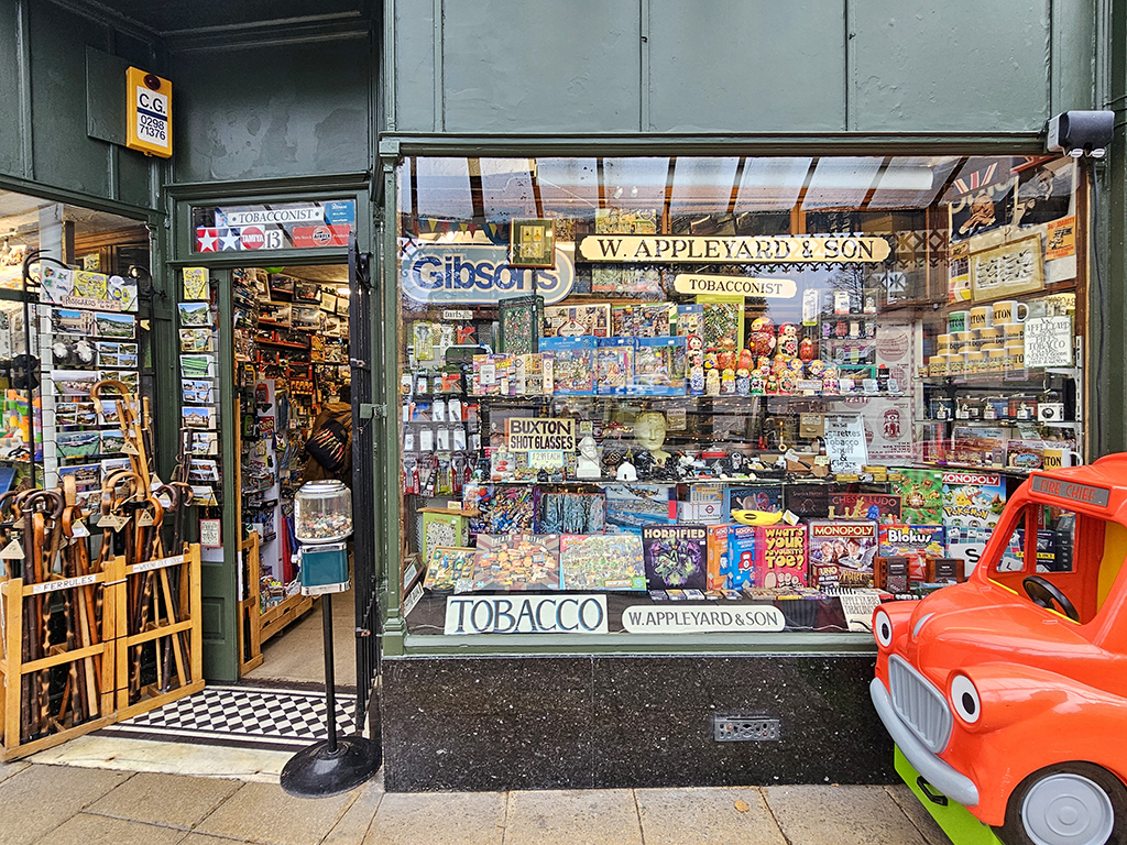 W Appleyard and Son, Buxton toy and tobacco Shop