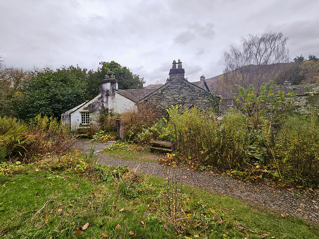 Dove Cottage from the rear garden