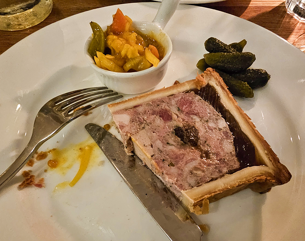 mixed pate at Fino