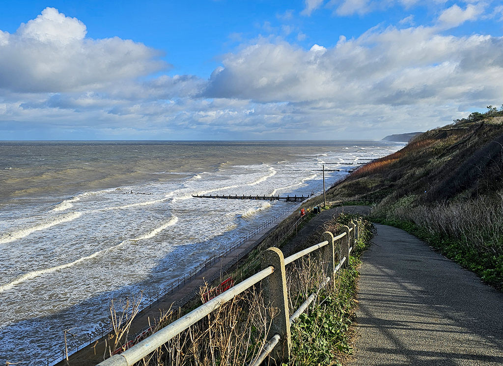 Path to the beach at Overstrand