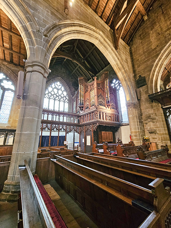 Tideswell Church of St John the Baptist, organ