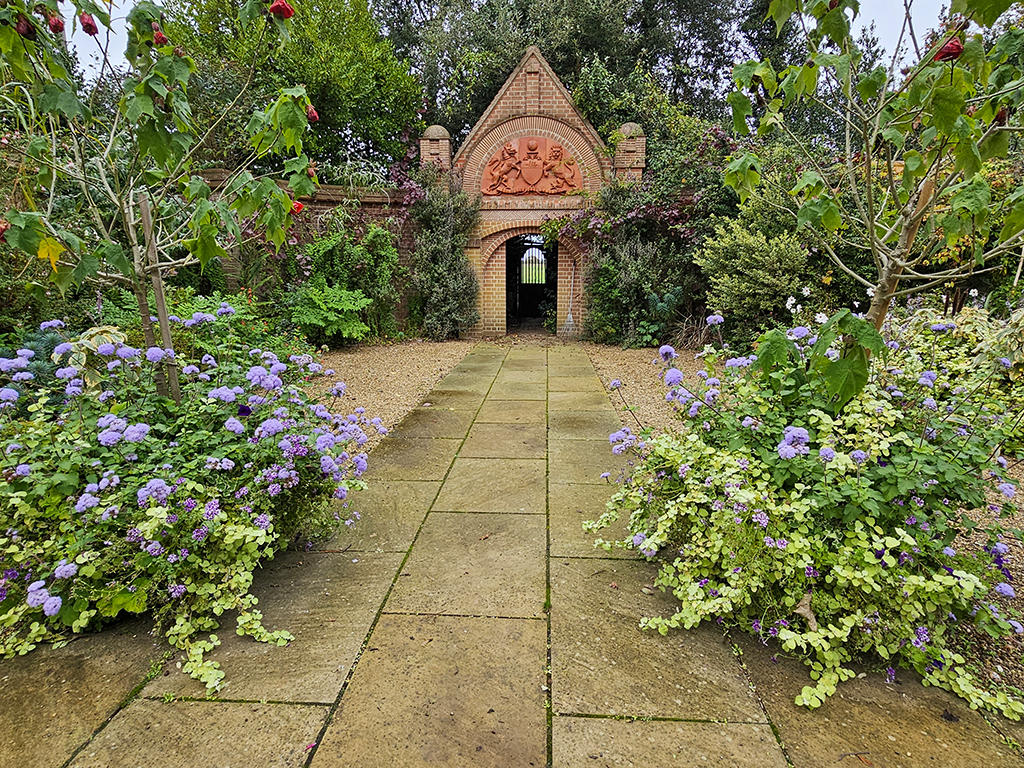 A gate at the Vicarage Garden