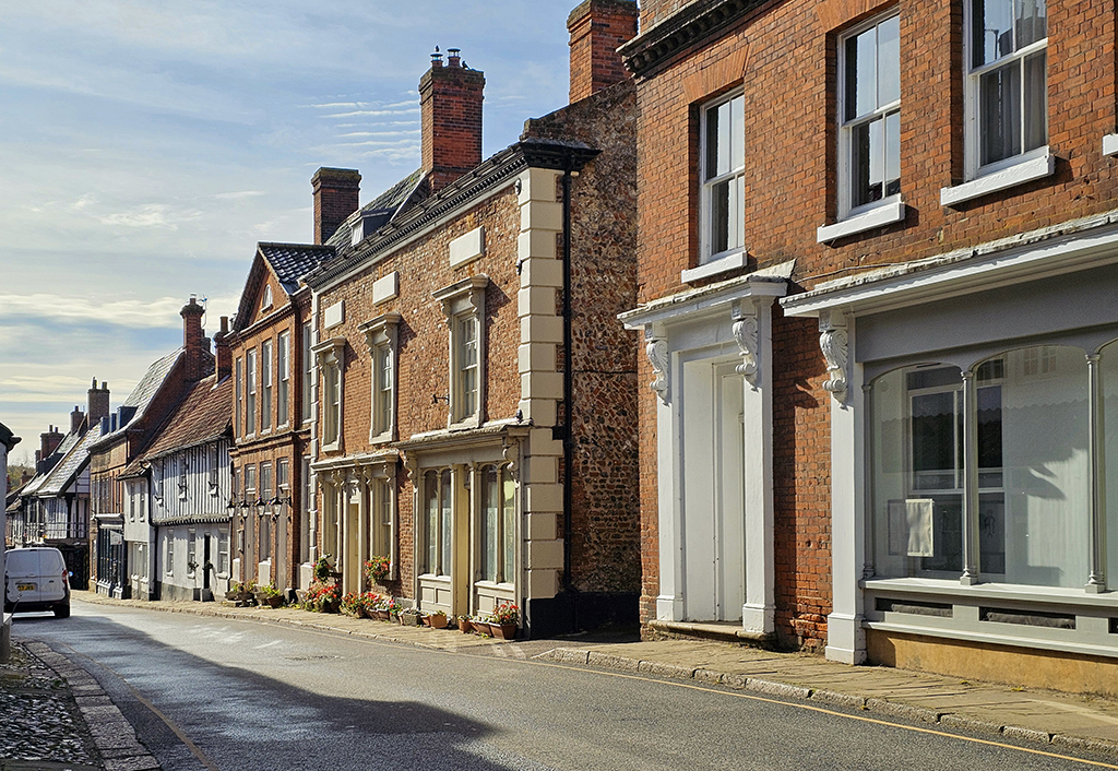 A street in Walsingham